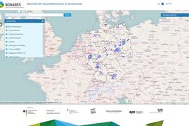 Online-Übersichtskarte zu Dauerfeldversuchen in Deutschland 