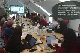 Teilnehmende des Datenworkshops