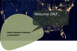 ZALF Mitglied im Leibniz-Forschungsnetzwerk LeibnizData