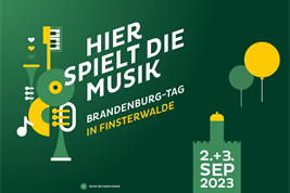 Bild der Webseite zum Brandenburg-Tag 2023 in Finsterwalde