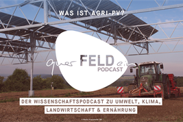 Cover der Podcastfolge zu Agri-Photovoltaik