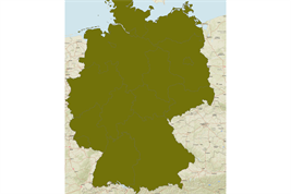 Räumliche Raster der Bodentextur