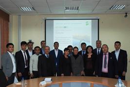 Teilnehmer des Kick-off-Meeting in Taschkent (Usbekistan) zum Projekt BioWat