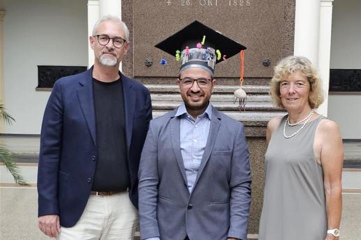 Mohamed Ramadan Abdelfadil hat seine Dissertation erfolgreich an der Humboldt Universität zu Berlin verteidigt| Quelle: © Mohamed Ramadan Abdelfadil / ZALF.