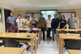 Group picture of the participants of the workshop on the rePrising project in the Philippines