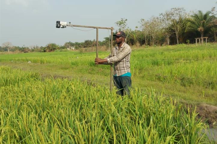 The Ecophysiology of Water and Matter Cycling group (ECO) at the Leibniz Centre for Agricultural Landscape Research (ZALF) has launched an open-source handbook for low-cost, DIY environmental sensor development. | Quelle: Dr. Mathias Hoffmann, Photo: Michael Asante (SARI-CSIR, Ghana, Tamale)

/ ZALF.