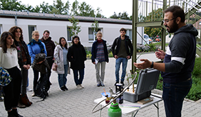 Workshop during the ZALF PhD day on leaf water potential.