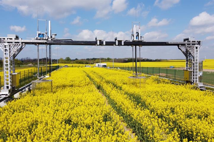 ZALF's AgroFlux Sensor Platform measuring station  | Quelle: © Marten Schmidt / ZALF.