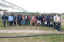 Deutsch-Afrikanische Delegation zu Besuch am ZALF