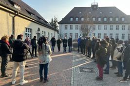 Die Delegation aus Ghana, zusammen mit Vertretern des ZALF
