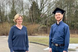 Doreen Werner and Linus Früh