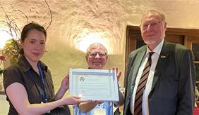 JACA award ceremony to Prof. Dr. Sonoko Dorothea Bellingrath Kimura on May 12, 2023