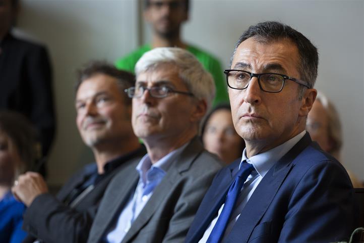  Cem Özdemir, Frank Ewert und Stefan Sieber | Quelle: © Hendrik Lietmann.