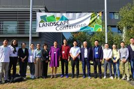 Die chinesische Delegation auf der Landscape Conference