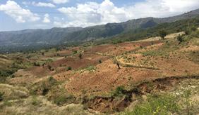 Landschaft im südlichen Äthiopien