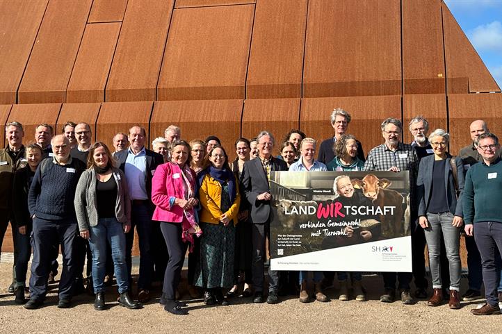 Teilnehmende des Workshops „Landwirtschaft 2040: Biodiversität und Landschaft“ | Quelle: © Brigitte Basedau / Klönstedt GmbH.