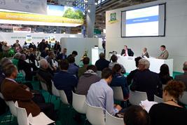 Agritechnica-Forum „Pflanzenbau live | Quelle: © DLG“ in Halle 15