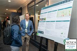 ZALF-Doktorand René Méité bei der ACLCA-Konferenz in den USA
