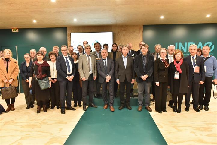 The signatories of the Memorandum of Understanding in Paris on 23.02.2020  | Quelle: © INRAE - Christophe MAITRE.