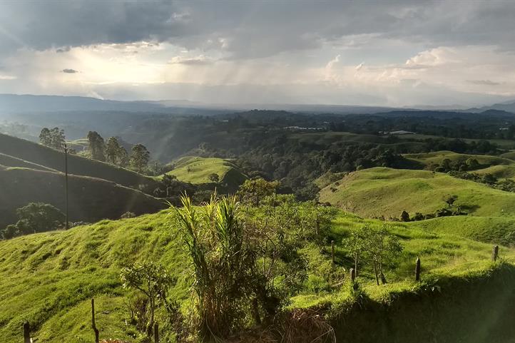 Das Projekt SLUS konzentriert sich auf ländliche Gebiete in Kolumbien, die nach Jahrzehnten des Bürgerkriegs wieder betreten werden können. | Quelle: © Hector Morales.