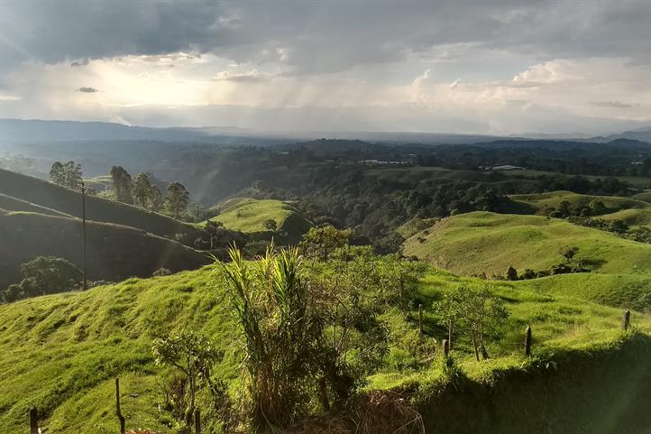 The project SLUS focusses on rural areas in Colombia that are now save to enter again after decades of civil war. | Quelle: © Hector Morales.