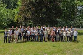 Participants of the field day for the kick-off of the EU project Contracts2.0
