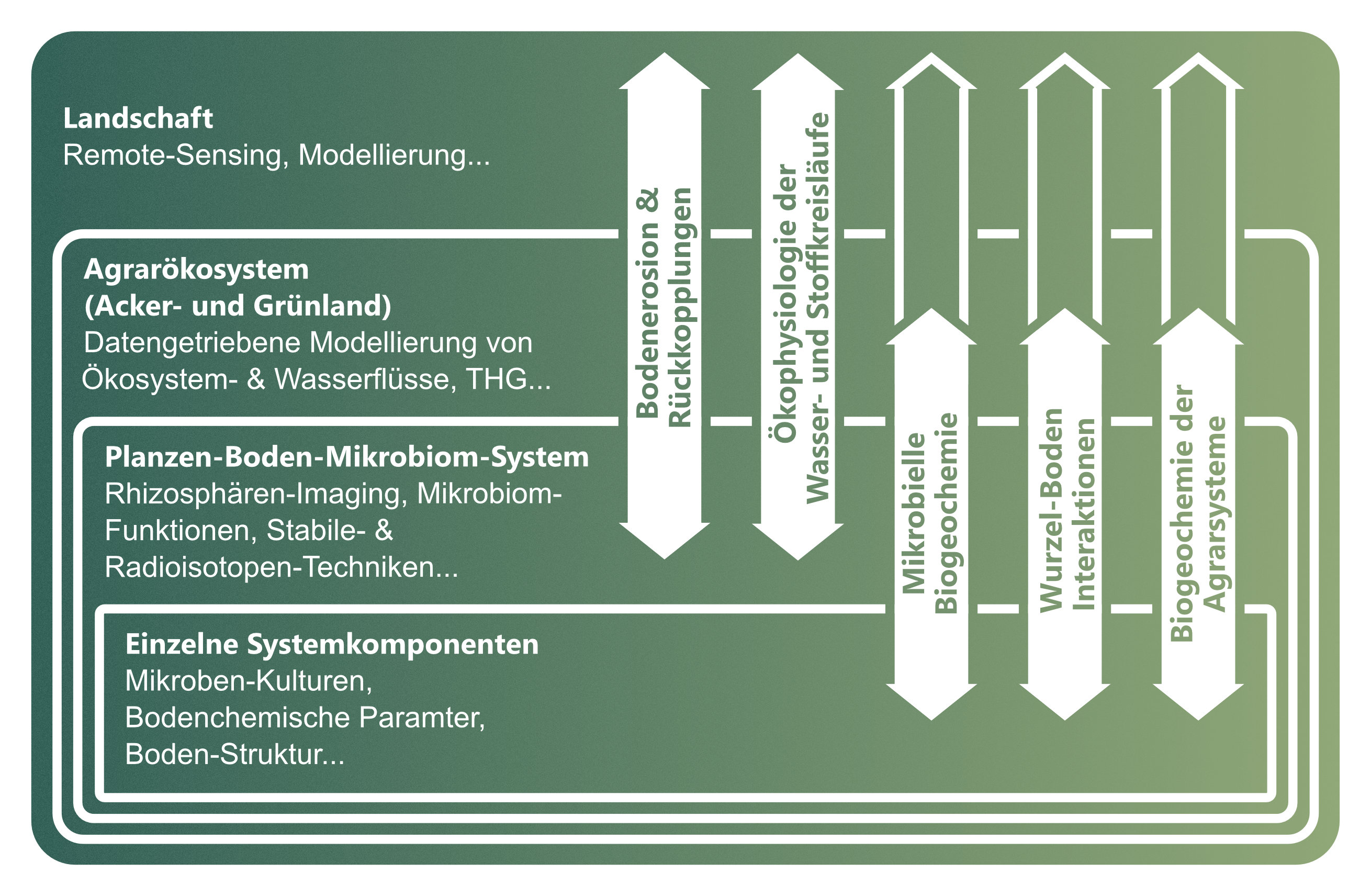 Arbeitsgruppen im Programmbereich 1
