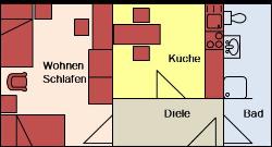 Grundriss Doppel-Apartement