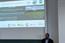 Doctoral Candidate Hamza Moluj Njoya, presenting his doctoral research on “Institutional Design of Forest Landscape Restoration in Central Togo: Informing Policy-making through Q Methodology Analysis”.  © Kueshi Semanou Dahan / ZALF