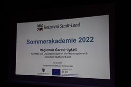 Ankündigung Sommerakademie 2022