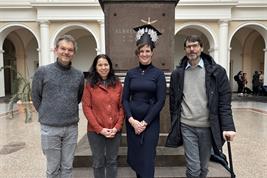 Nach der erfolgreichen Promotion am Thaer-Institut der HU-Berlin (Karoline Hemminger 2.v.r.)