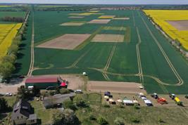Drone recording from the patchCROP field robotics workshop 2022