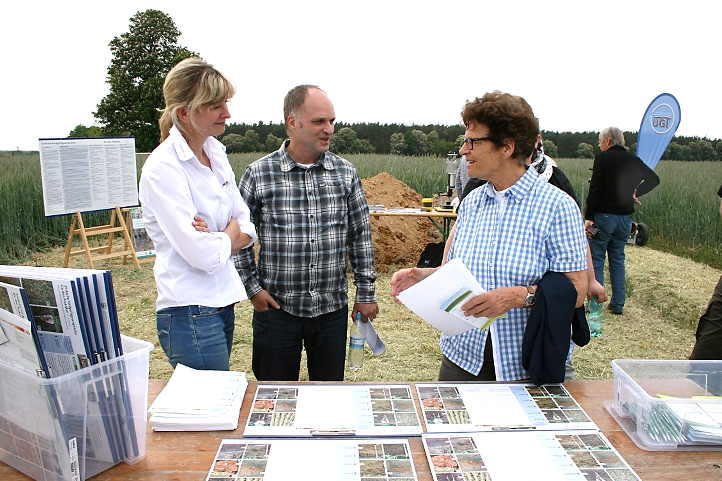 20 years „On-Farm Experiment Lietzen“ May 19, 2016 | © Kurt Möbus